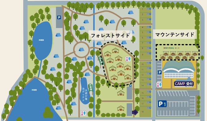 BBQ AREA MAP